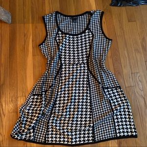 Lane Bryant Houndstooth Dress